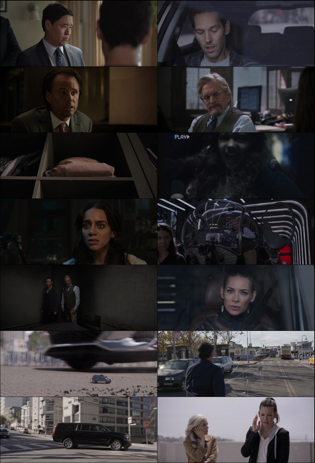 Ant-Man and the Wasp (2018) 1080p | 720p | 480p BluRay [Hindi (हिन्दी) + English] DD5.1 ESub Screenshots