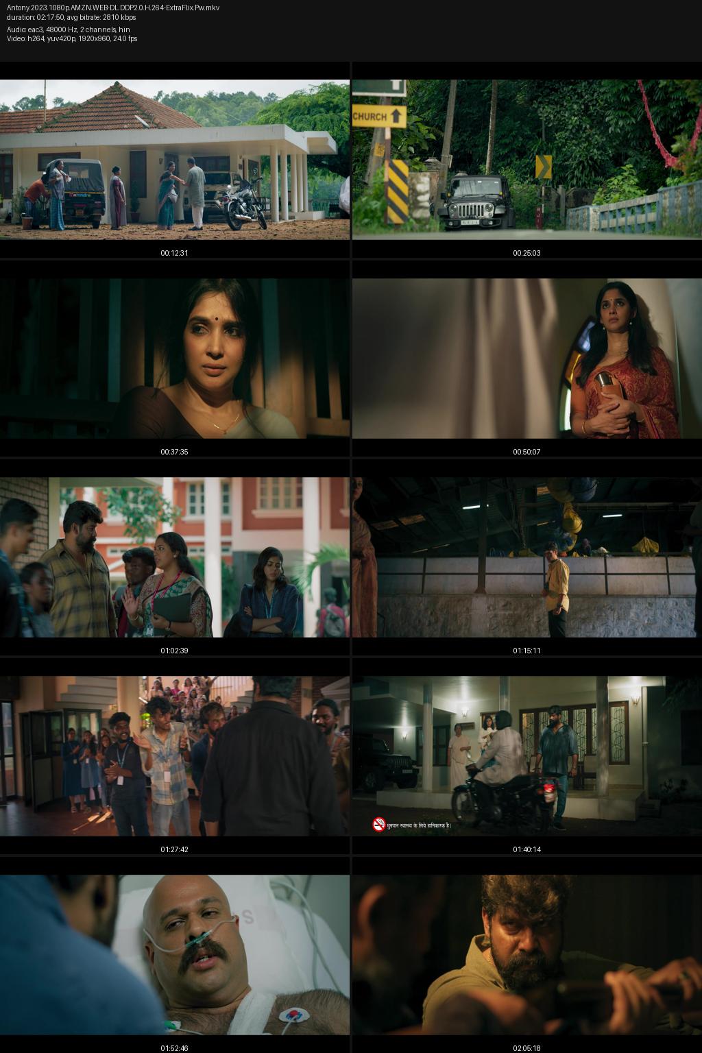 Antony (2023) [Hindi] 1080p 720p 480p Amazon WEB-DL ESub Screenshots