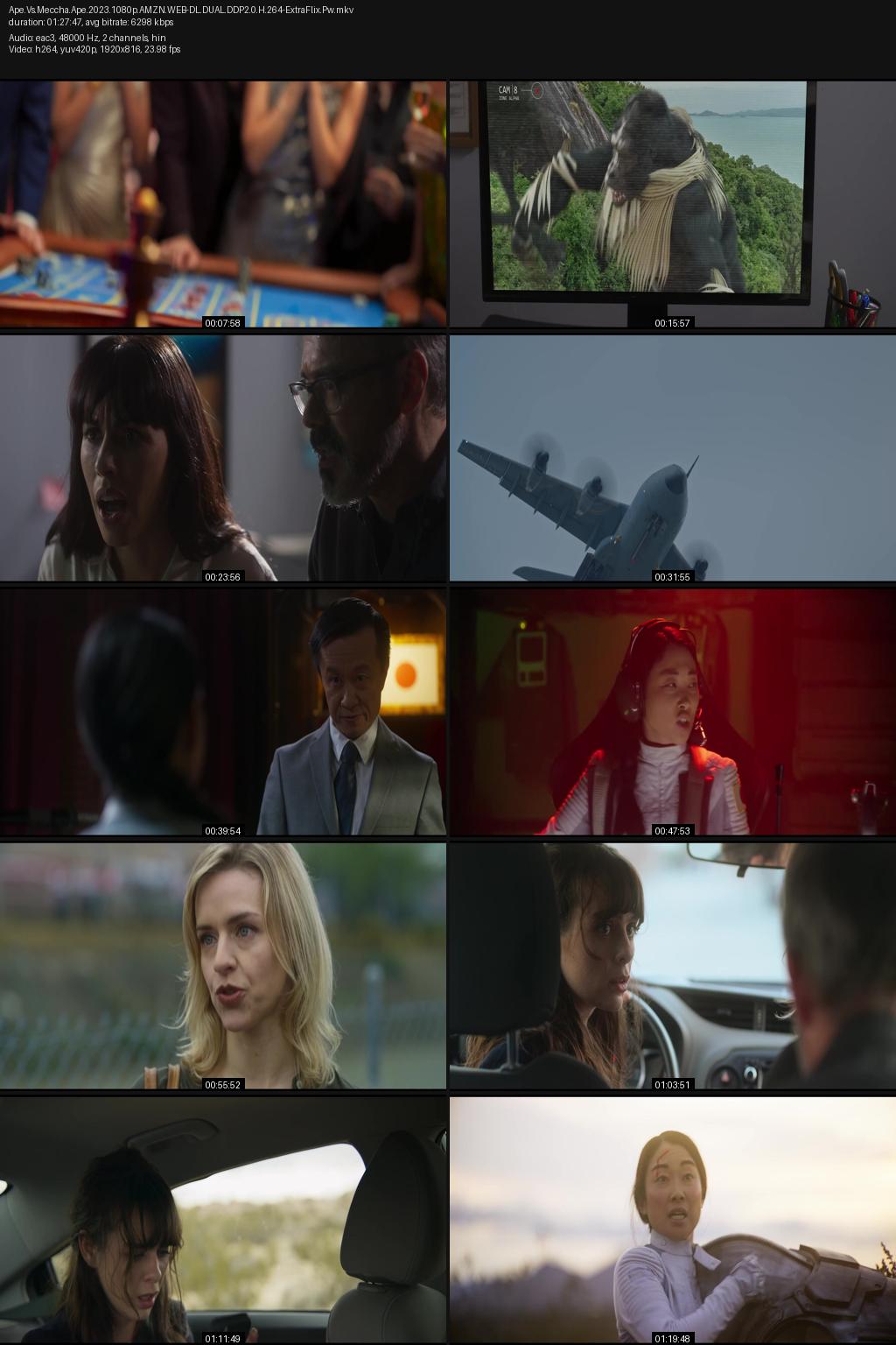 Ape vs Mecha Ape (2023) [Hindi-English] 1080p 720p 480p Amazon WEB-DL ESub Screenshots