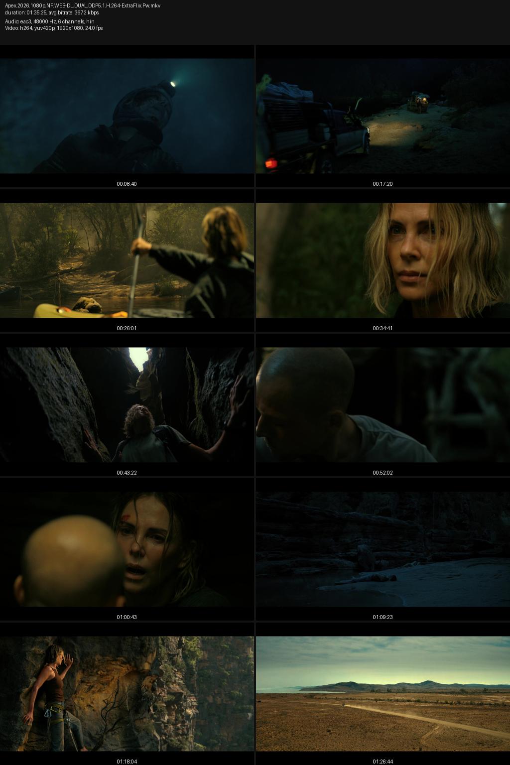 Apex (2026) [Hindi-English] 4K 2160p 1080p 720p 480p Netflix WEB-DL ESubs Screenshots