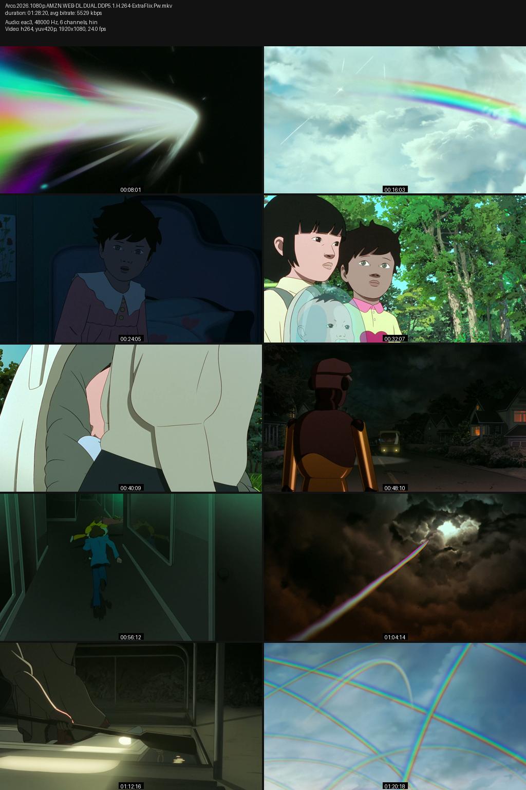 Arco (2025) [Hindi-French] 1080p 720p 480p Amazon WEB-DL ESub Screenshots