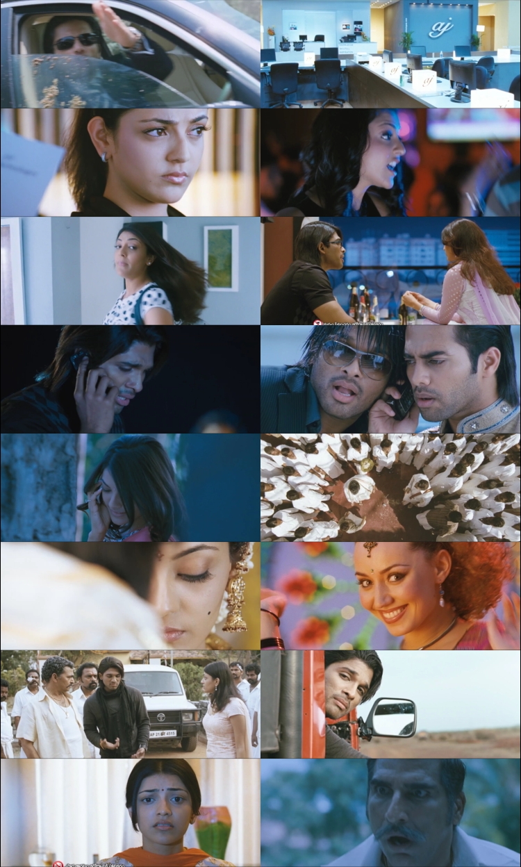 Arya 2 (2009) 1080p | 720p | 480p WEB-HDRip [Hindi (हिन्दी) Telugu] DD5.1 ESubs Screenshots