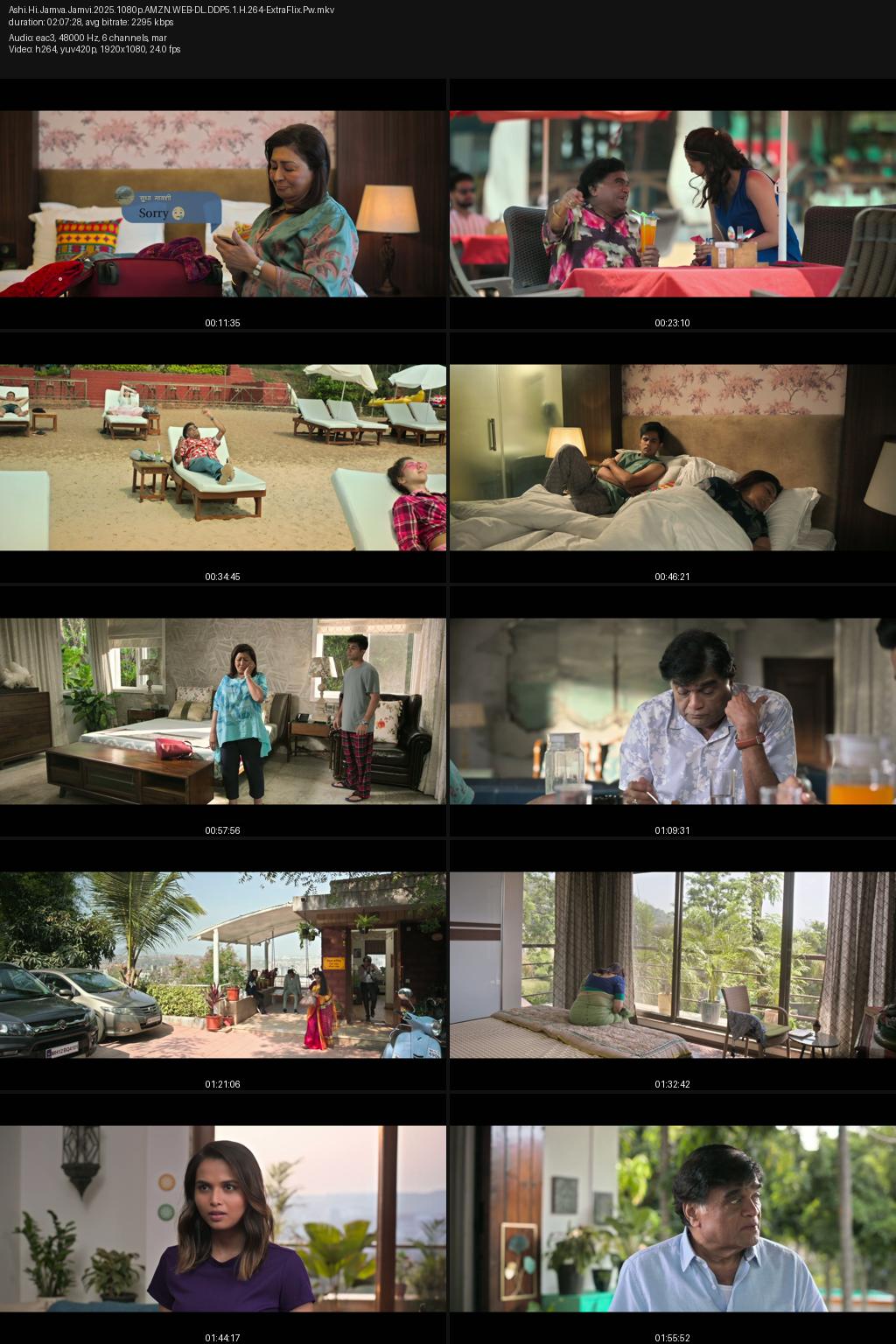 Ashi Hi Jamva Jamvi (2025) 1080p | 720p | 480p Amazon WEB-DL Marathi ESub Screenshots