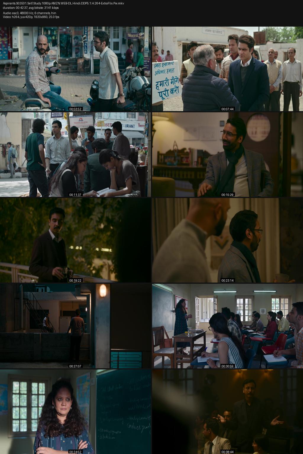 Aspirants Season 2 (2023) [Hindi] 1080p 720p 480p Amazon WEB-DL ESub Screenshots