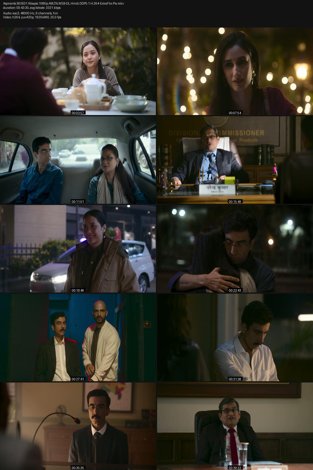 Aspirants Season 3 (2026) [Hindi] 4K 2160p 1080p 720p 480p Amazon WEB-DL ESub Screenshots