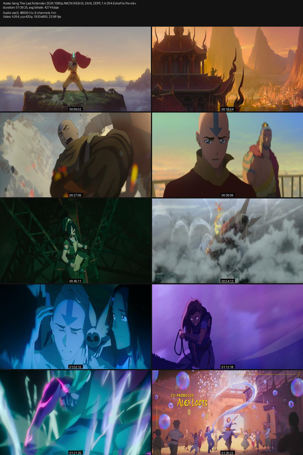 Avatar Aang: The Last Airbender (2026) [Hindi-English] 4K 2160p 1080p 720p 480p Amazon WEB-DL ESubs Screenshots
