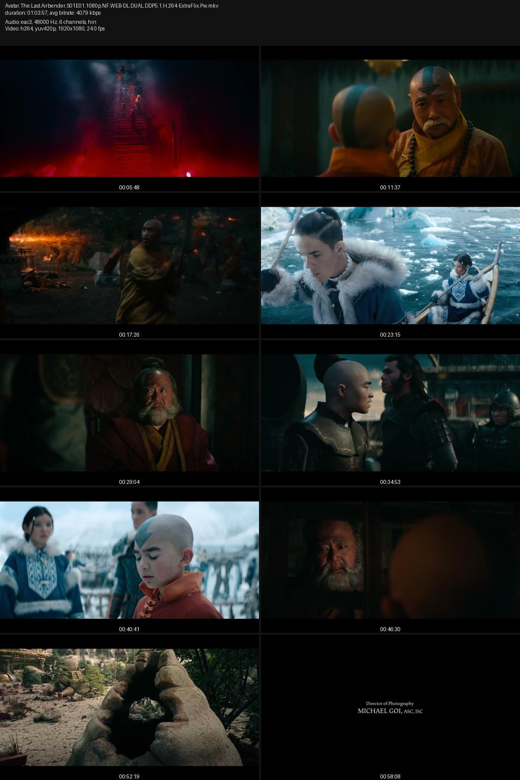 Avatar: The Last Airbender Season 1 (2024) [Hindi-English] 1080p 720p 480p Netflix WEB-DL ESubs Screenshots