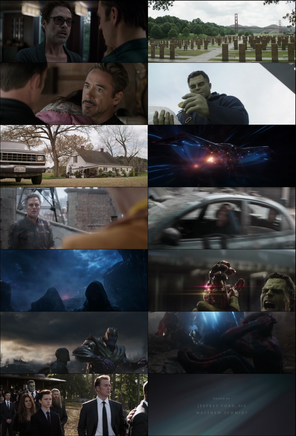Avengers: Endgame (2019) 1080p | 720p | 480p BluRay [Hindi (हिन्दी) + English] DD5.1 ESub Screenshots