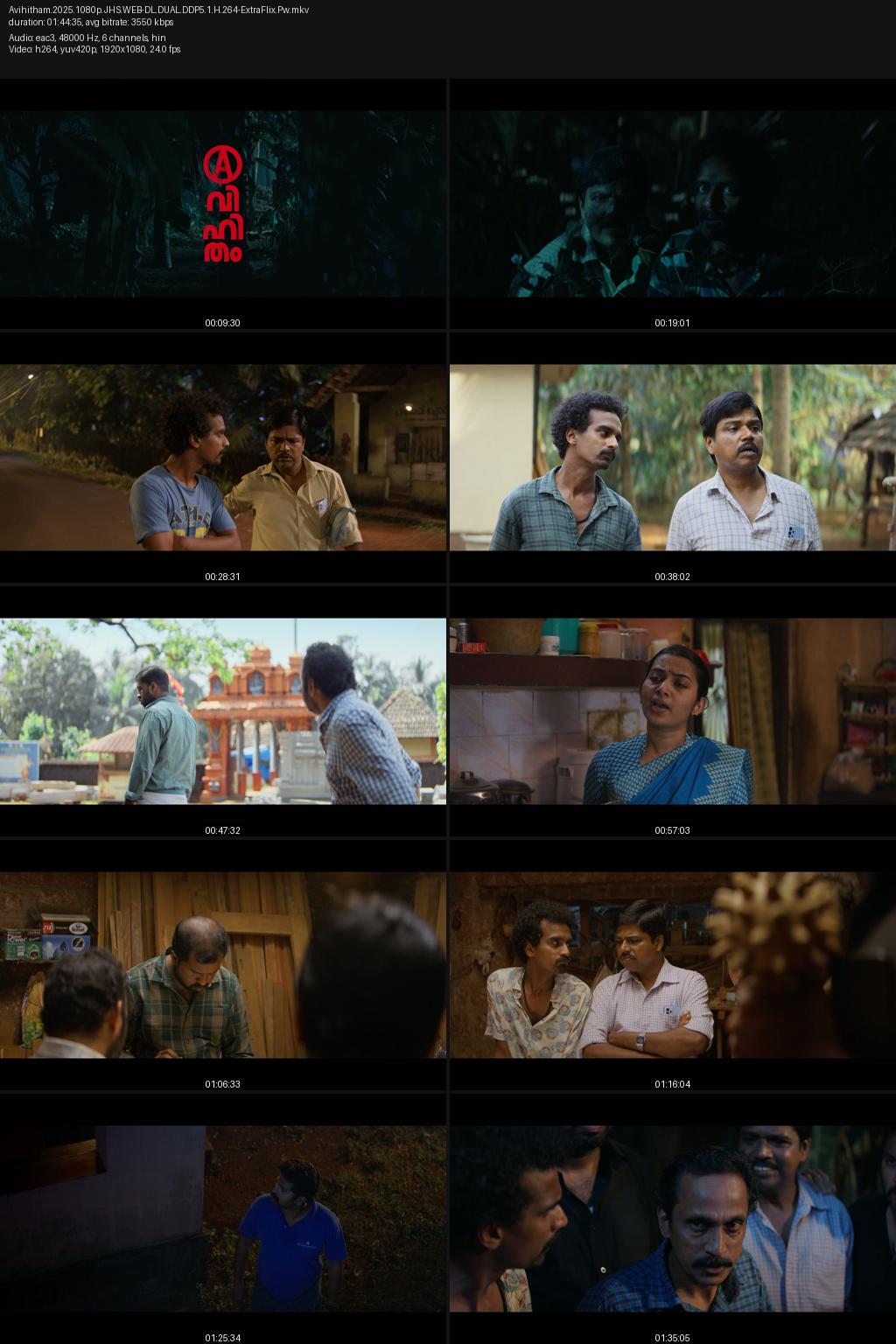 Avihitham (2025) [Hindi-Malayalam] 4K 2160p 1080p 720p 480p JioHotstar WEB-DL ESub Screenshots