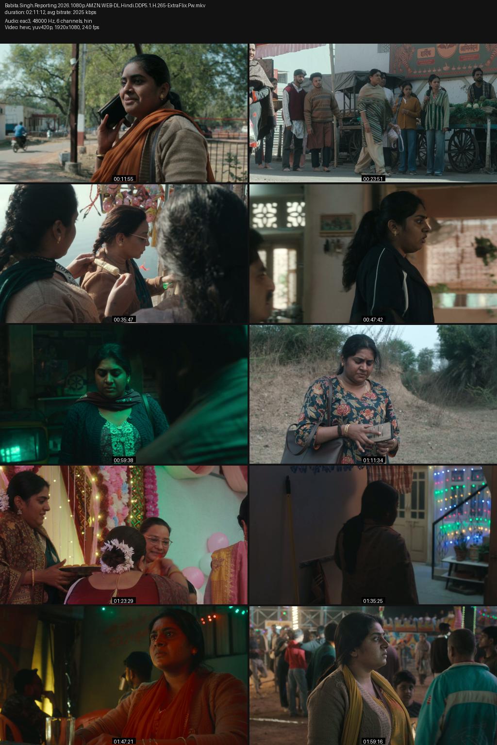Babita Singh Reporting (2026) [Hindi] 4K 2160p 1080p 720p 480p Amazon WEB-DL ESubs Screenshots