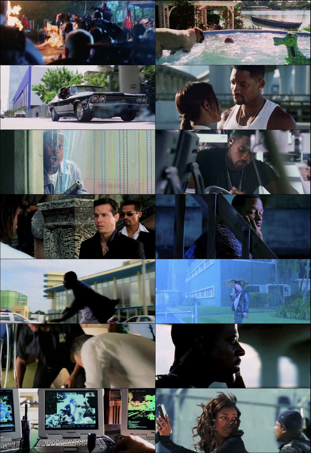 Bad Boys II (2003) 1080p | 720p | 480p BluRay [Hindi (हिन्दी) + English] DD5.1 ESub Screenshots