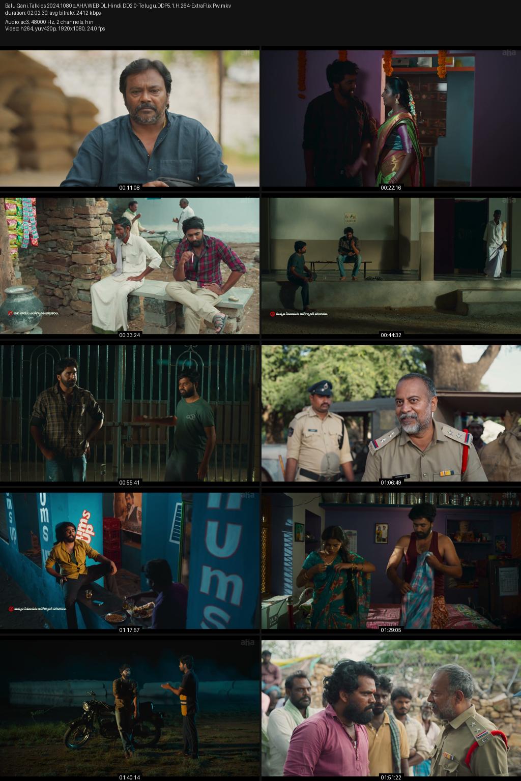 Balu Gani Talkies (2024) [Hindi-Telugu] UNCUT 4K 2160p 1080p 720p 480p Aha WEB-DL ESub Screenshots