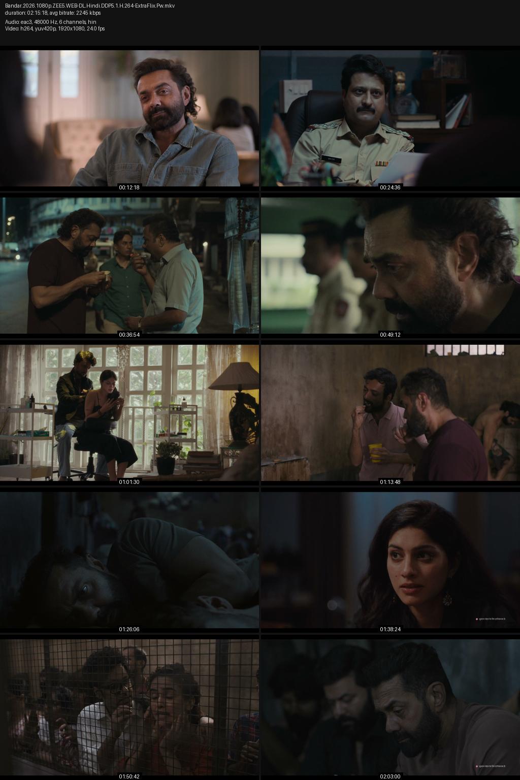 Bandar (2026) [Hindi] 4K 2160p 1080p 720p 480p ZEE5 WEB-DL ESub Screenshots