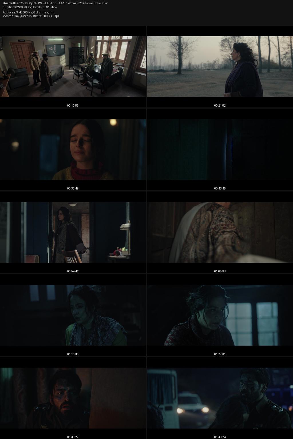 Baramulla (2025) [Hindi] 4K 2160p 1080p 720p 480p Netflix WEB-DL ESubs Screenshots
