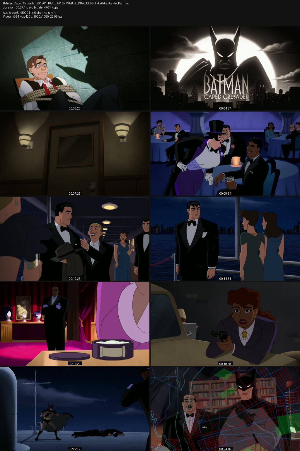 Batman: Caped Crusader Season 1 (2024) 1080p 720p 480p Amazon WEB-DL ESub Screenshots