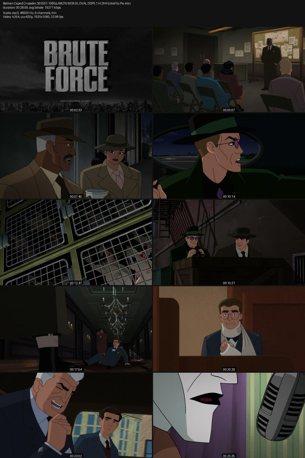 Batman: Caped Crusader Season 2 (2026) [Hindi-English] 1080p 720p 480p Amazon WEB-DL ESub Screenshots