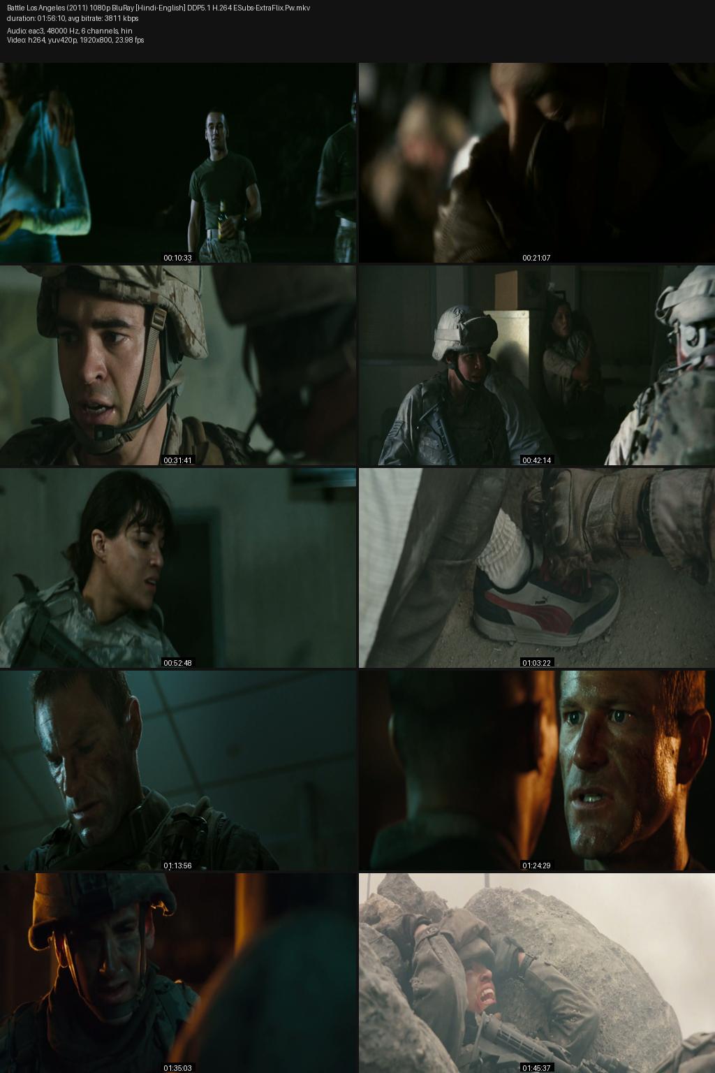 Battle: Los Angeles (2011) [Hindi-English] 1080p 720p 480p BluRay ESubs Screenshots