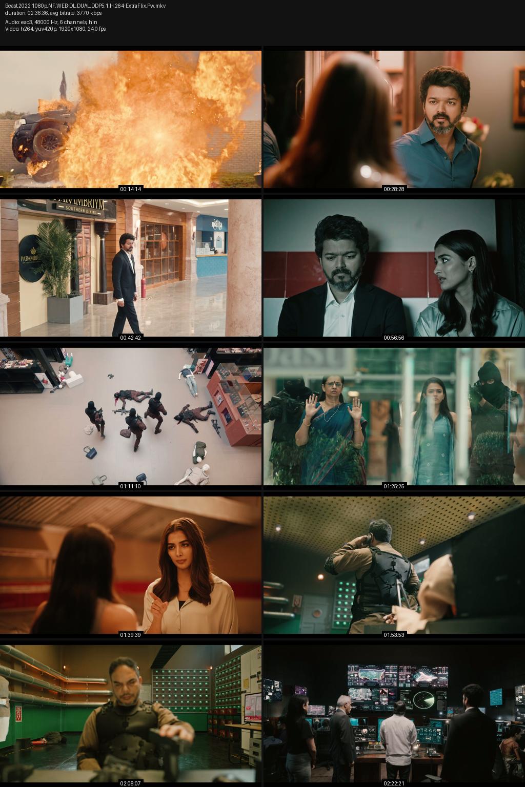 Beast aka RAW (2022) [Hindi-Tamil] 4K 2160p 1080p 720p 540p Netflix WEB-DL ESub Screenshots