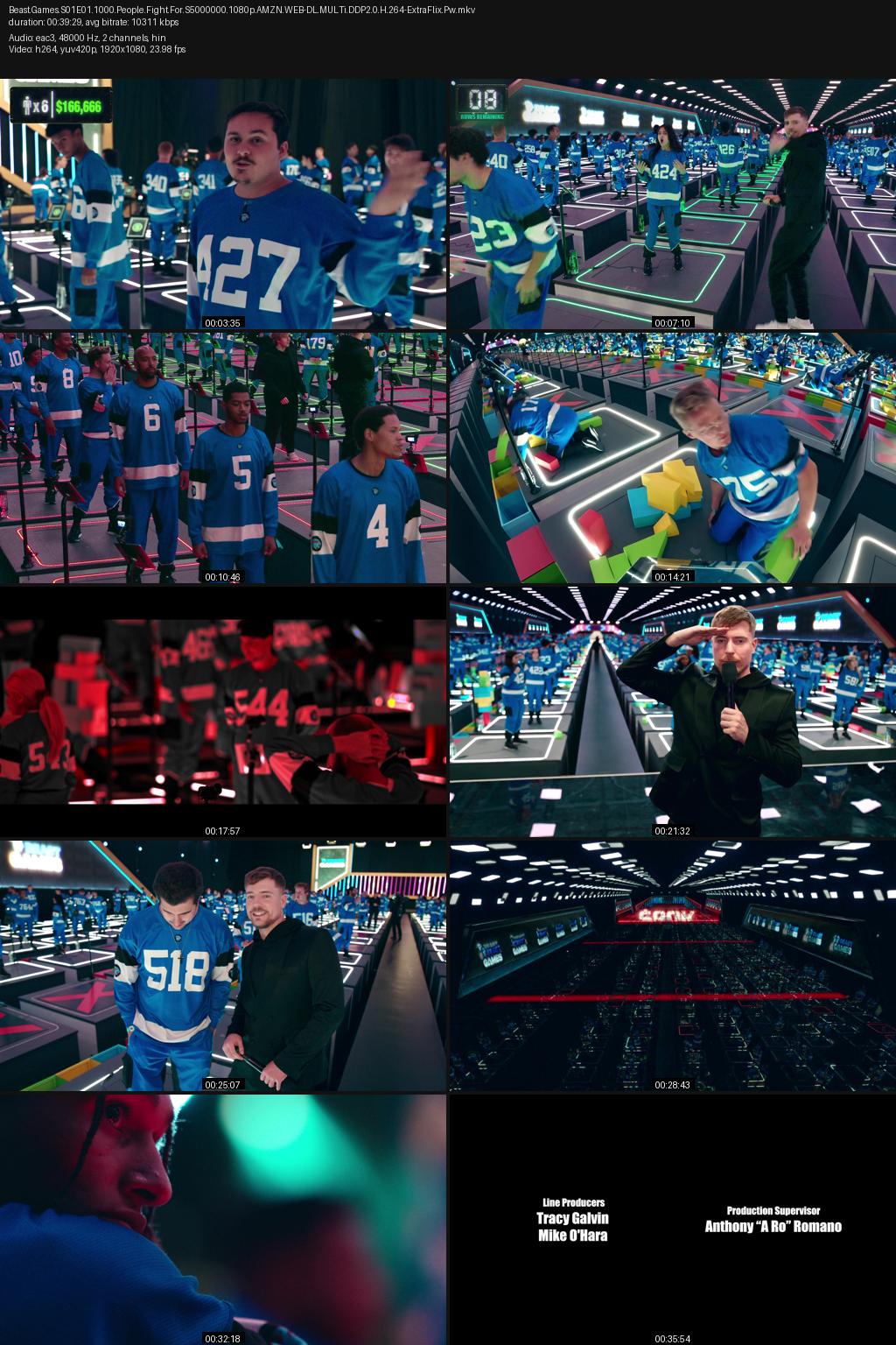 Beast Games Season 1 (2024) [Hindi-English] 1080p 720p 480p Amazon WEB-DL ESub Screenshots