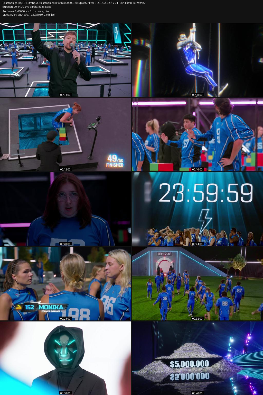 Beast Games Season 2 (2026) [Hindi-English] 1080p 720p 480p Amazon WEB-DL ESub Screenshots