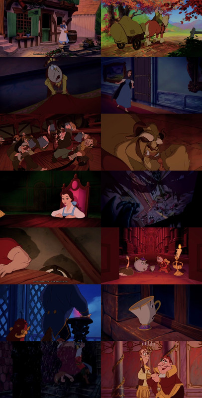 Beauty and the Beast (1991) 1080p | 720p | 480p BluRay [Hindi (हिन्दी) + English] DD5.1 ESub Screenshots