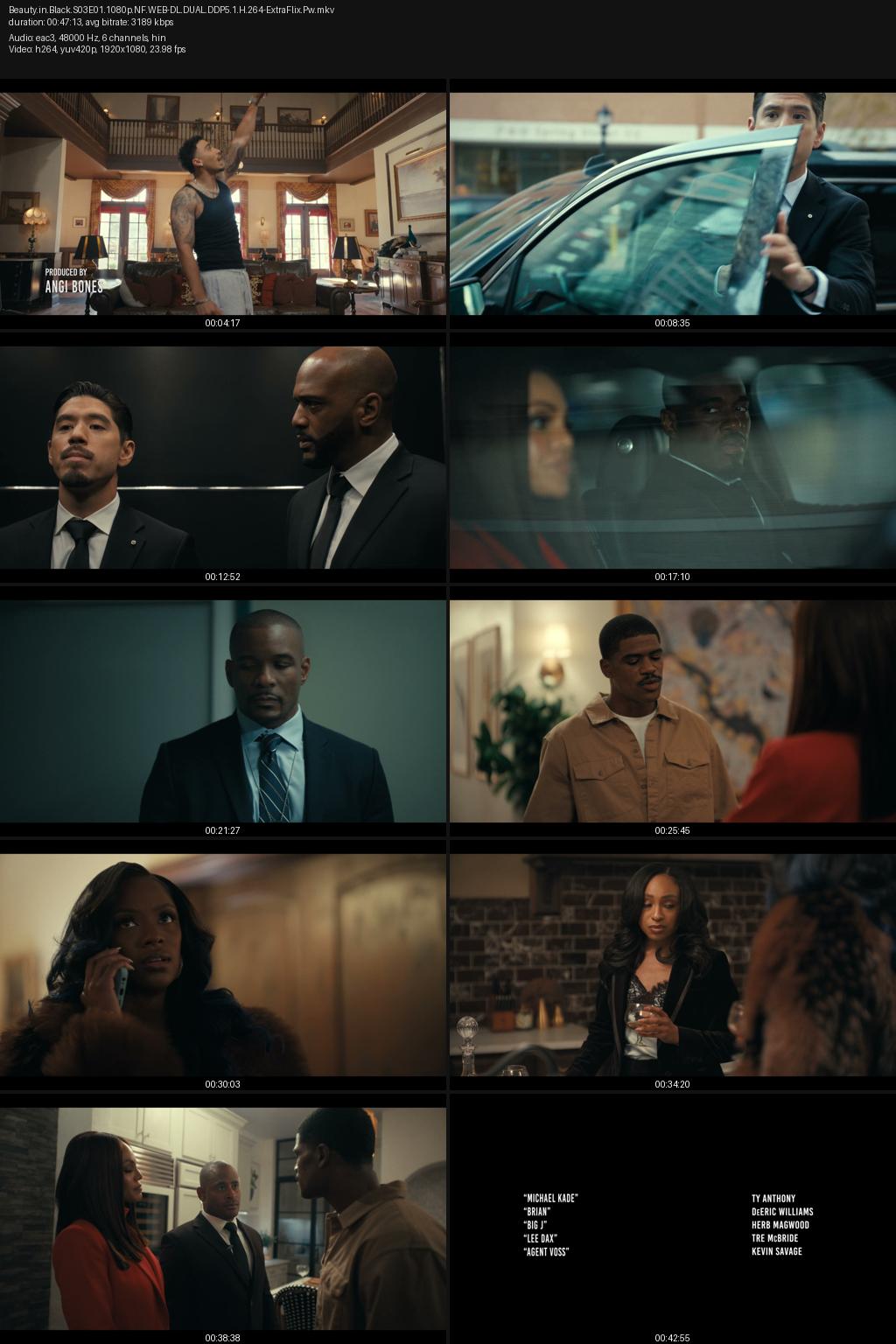 Beauty in Black Season 3 (2026) [Hindi-English] 1080p 720p 480p Netflix WEB-DL ESubs Screenshots