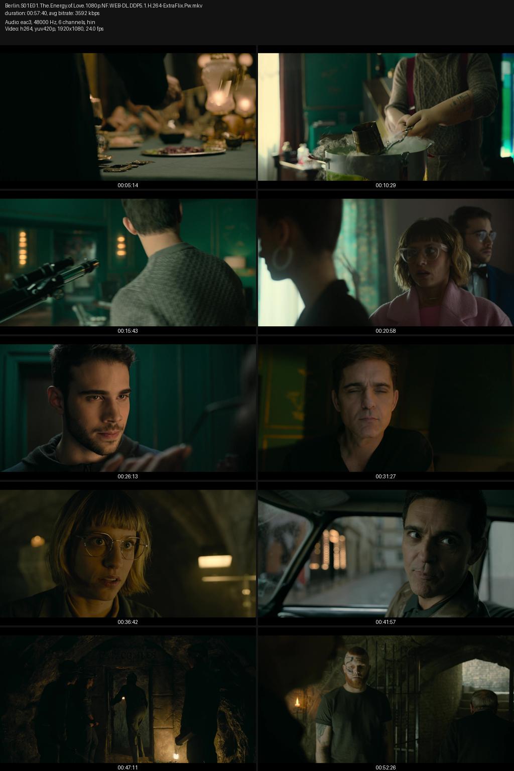 Berlin Season 1 (2023) [Hindi-Spanish] 1080p 720p 480p Netflix WEB-DL ESubs Screenshots