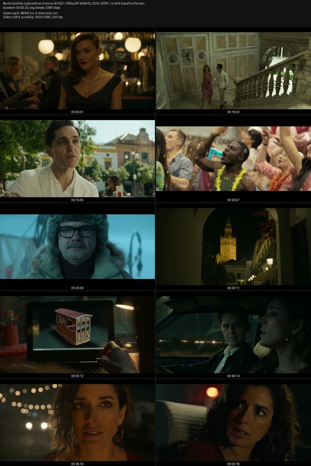 Berlin and the Lady with an Ermine Season 1 (2026) [Hindi-Spanish] 4K 2160p 1080p 720p 480p Netflix WEB-DL ESubs Screenshots