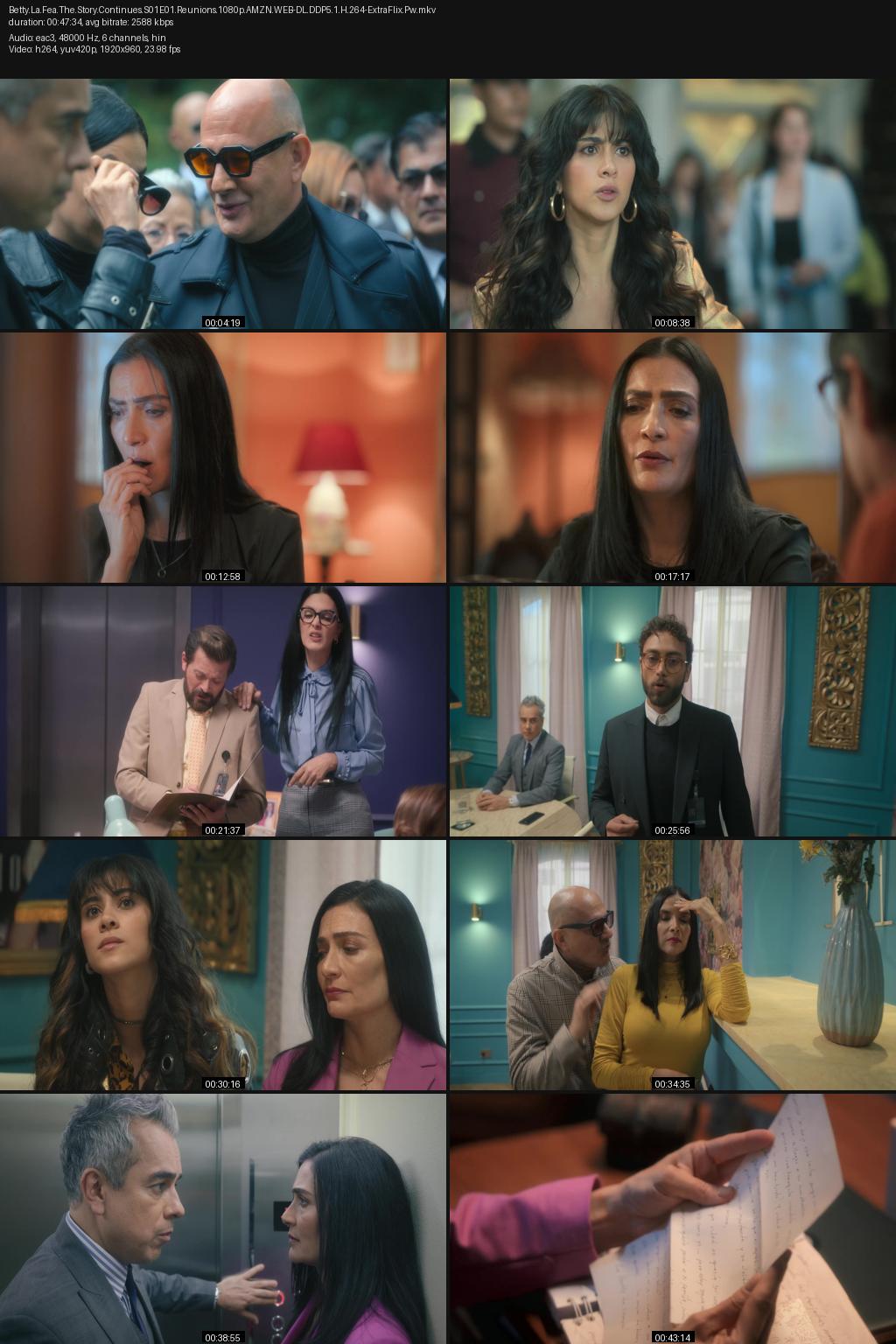 Betty la Fea: The Story Continues Season 1 (2024) [Hindi-Spanish] 1080p 720p 480p Amazon WEB-DL ESub Screenshots