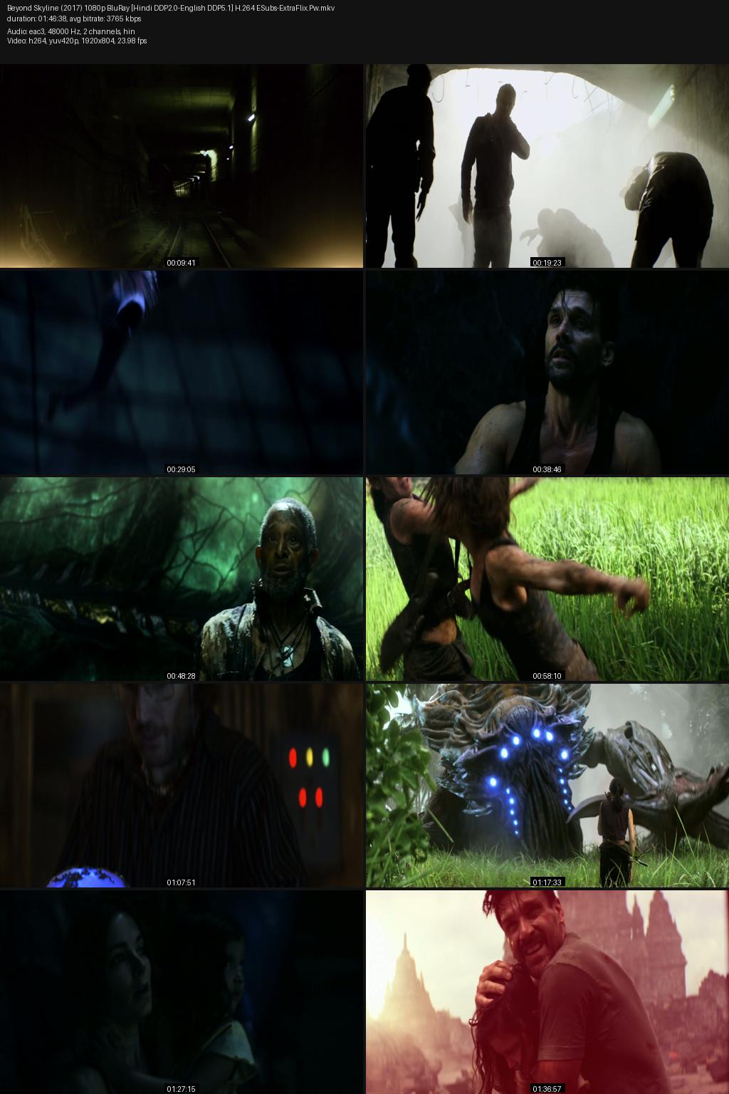 Beyond Skyline (2017) [Hindi-English] 1080p 720p 480p BluRay ESubs Screenshots