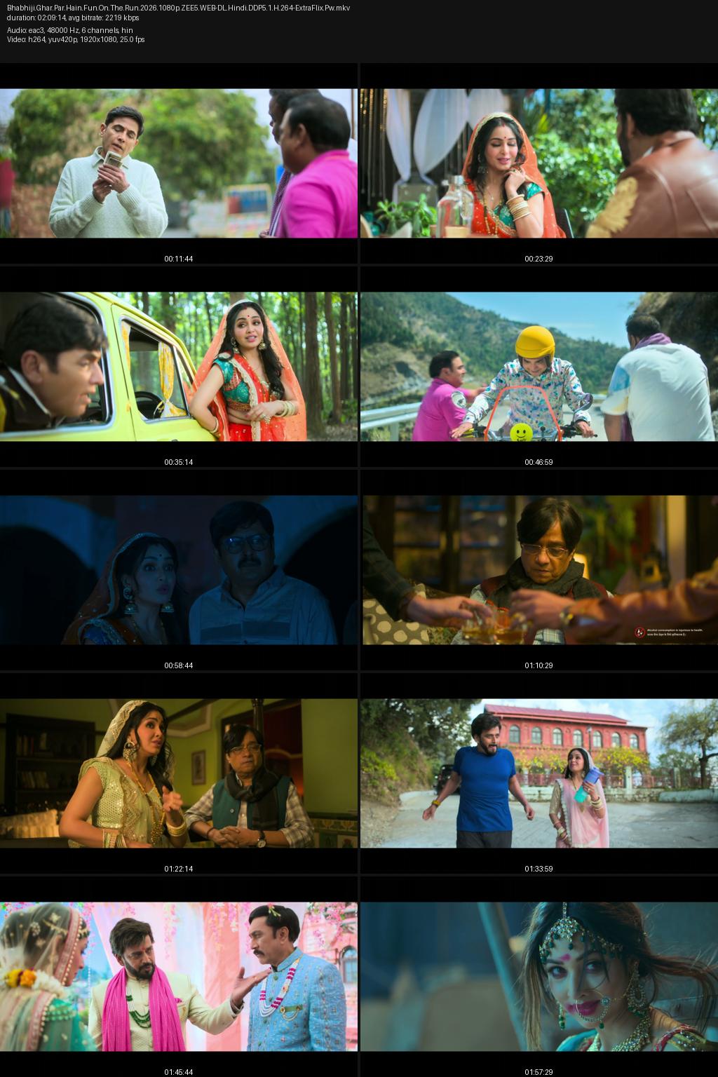 Bhabiji Ghar Par Hain: Fun on the Run (2026) [Hindi] 4K 2160p 1080p 720p 480p ZEE5 WEB-DL ESub Screenshots