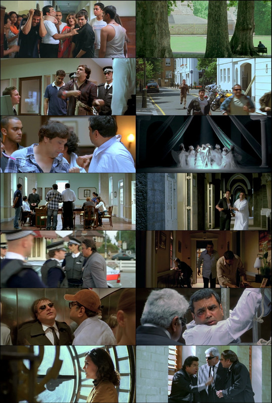 Bhagam Bhag (2006) 1080p | 720p | 480p BluRay [Hindi (हिन्दी)] DD5.1 ESub Screenshots