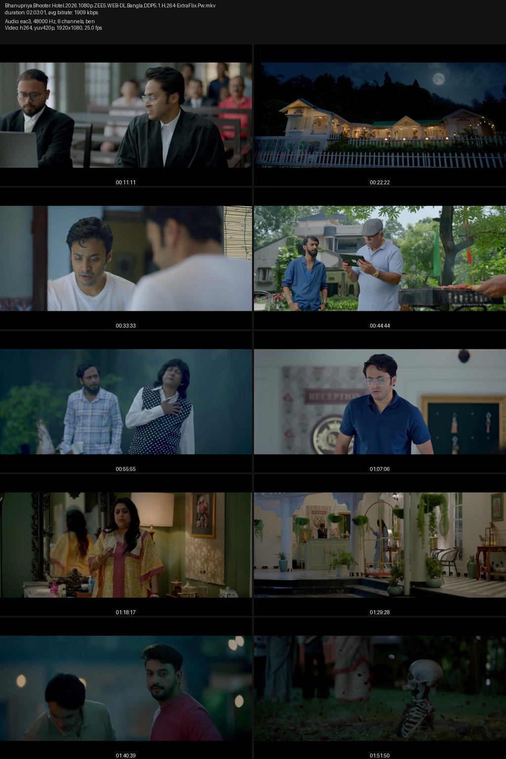 Bhanupriya Bhooter Hotel (2026) [Bengali] 4K 2160p 1080p 720p 480p ZEE5 WEB-DL ESub Screenshots