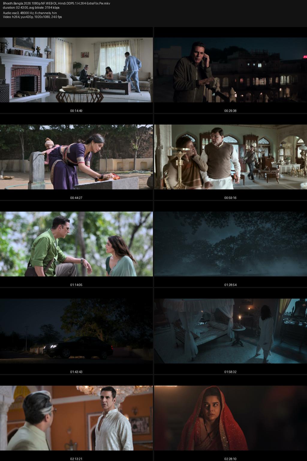 Bhooth Bangla (2026) [Hindi] 4K 2160p 1080p 720p 540p Netflix WEB-DL ESub Screenshots