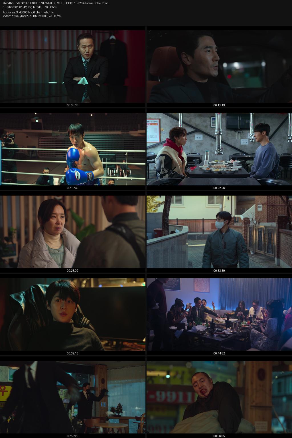Bloodhounds aka Sanyanggaedeul Season 1 (2023) [Hindi-Korean] 1080p 720p 480p Netflix WEB-DL ESubs Screenshots