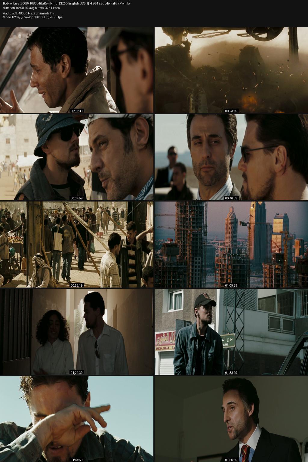 Body of Lies (2008) [Hindi-English] 1080p 720p 480p BluRay ESub Screenshots