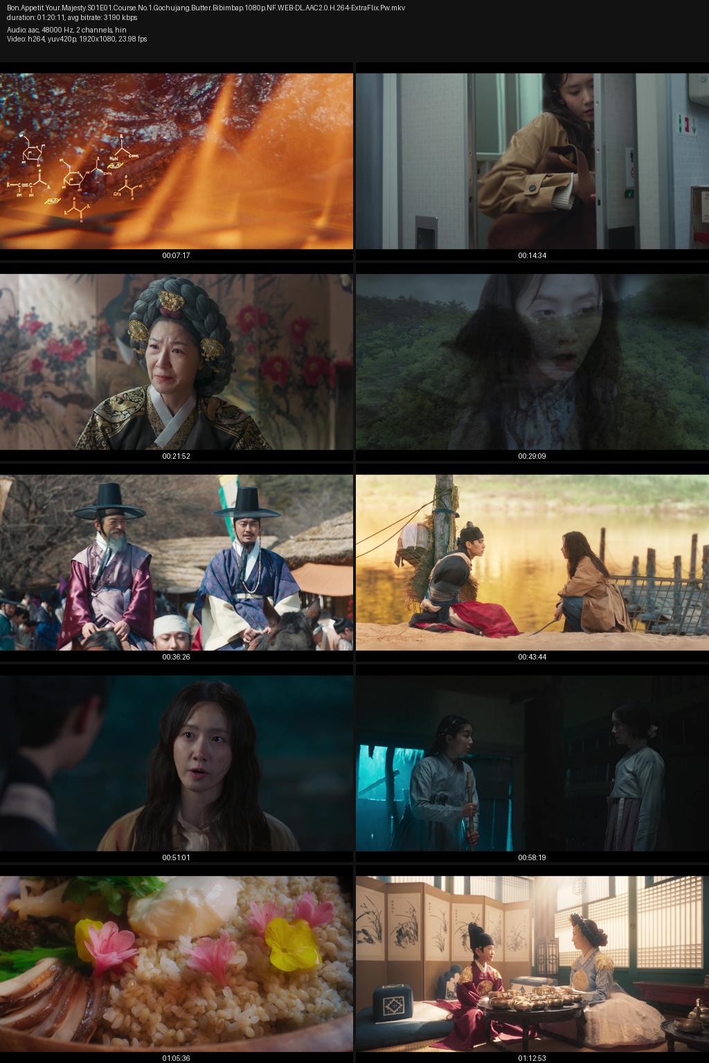 Bon Appetit, Your Majesty Season 1 (2025) [Hindi-Korean] 1080p 720p 480p Netflix WEB-DL ESubs Screenshots