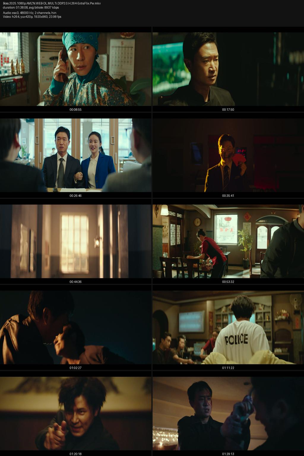 Boss (2025) [Hindi-Korean] 1080p 720p 480p Amazon WEB-DL ESub Screenshots