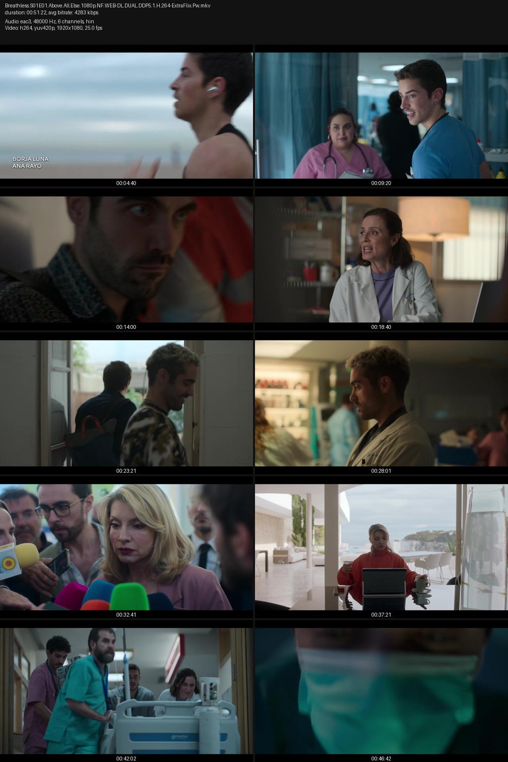 Breathless Season 1 (2024) [Hindi-Spanish] 1080p 720p 480p Netflix WEB-DL ESubs Screenshots