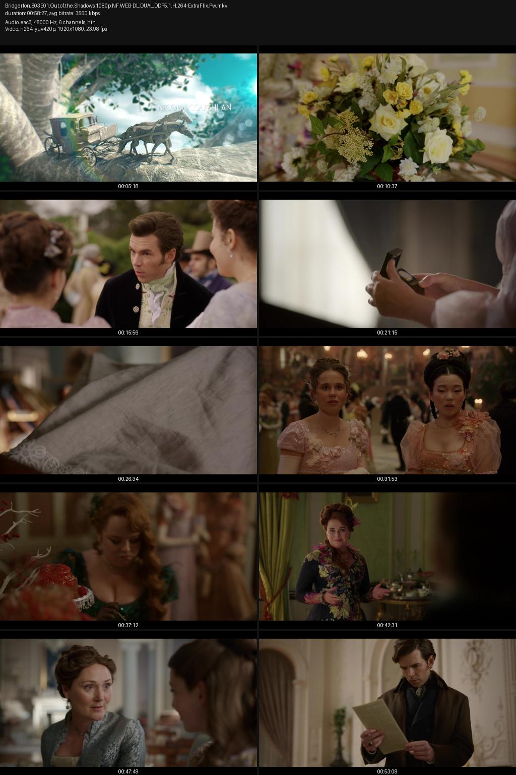 Bridgerton Season 3 (2024) [Hindi-English] 1080p 720p 480p Netflix WEB-DL ESub Screenshots