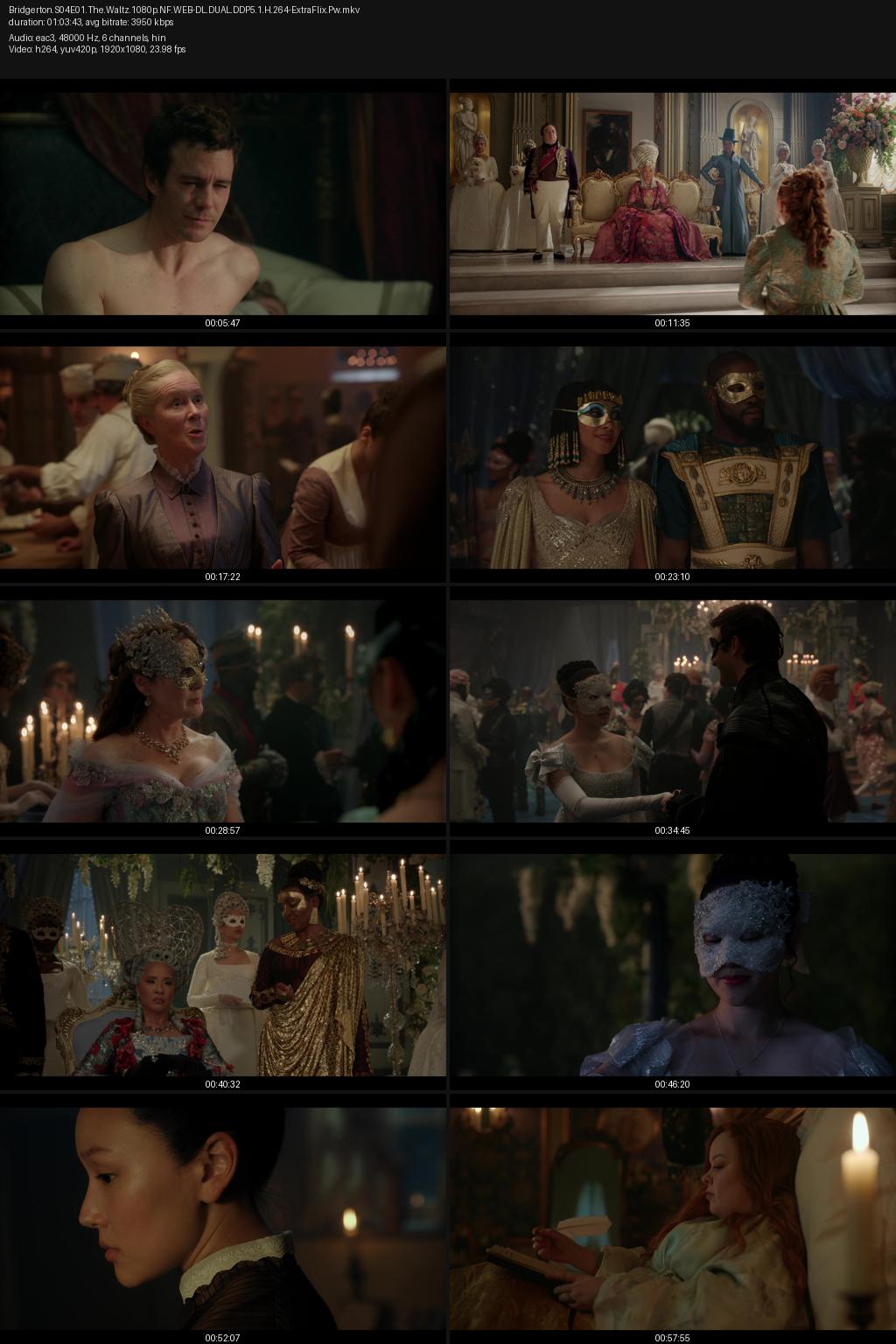 Bridgerton Season 4 (2026) [Hindi-English] {Part 2 Added} 1080p 720p 480p Netflix WEB-DL ESub Screenshots
