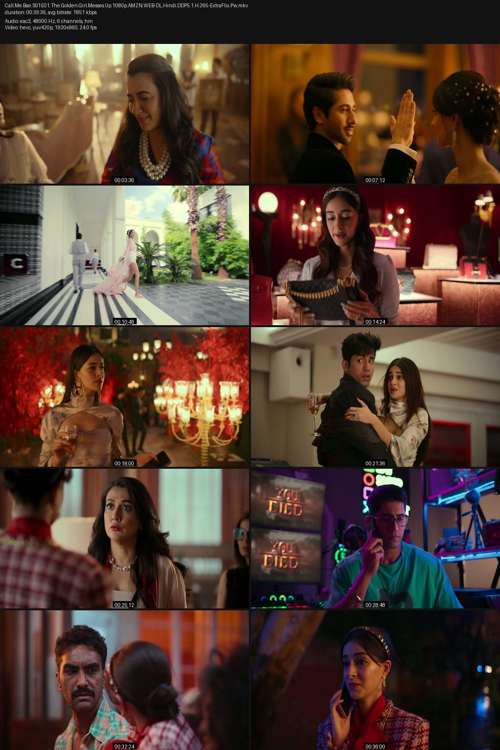Call Me Bae Season 1 (2024) [Hindi] 1080p 720p 480p Amazon WEB-DL ESub Screenshots