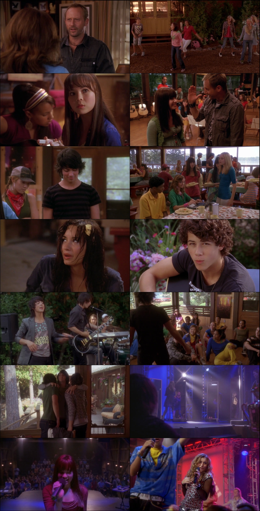 Camp Rock (2008) 1080p | 720p | 480p BluRay [Hindi (हिन्दी) + English] DD5.1 ESub Screenshots