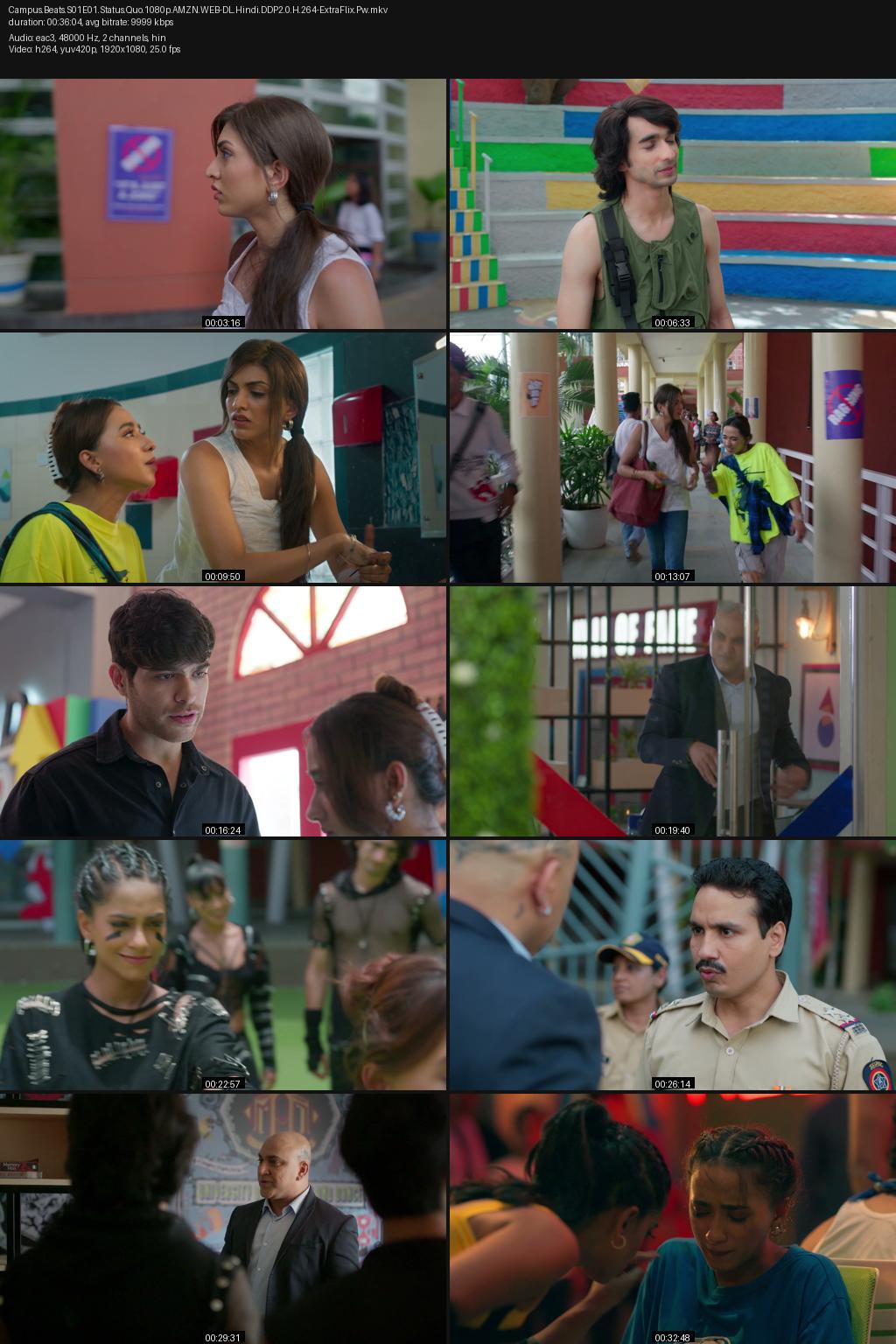 Campus Beats Season 1 (2023) [Hindi] 1080p 720p 480p Amazon WEB-DL ESub Screenshots