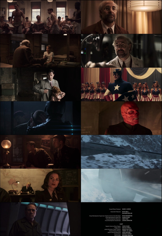 Captain America: The First Avenger (2011) 1080p | 720p | 480p BluRay [Hindi (हिन्दी) + English] DD5.1 ESub Screenshots