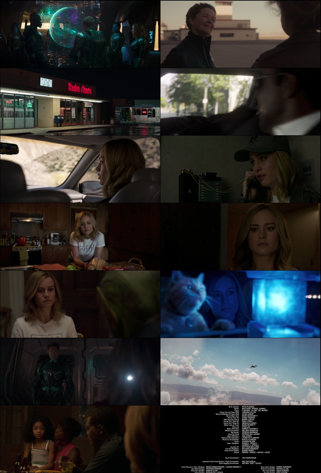 Captain Marvel (2019) 1080p | 720p | 480p BluRay [Hindi (हिन्दी) + English] DD5.1 ESub Screenshots