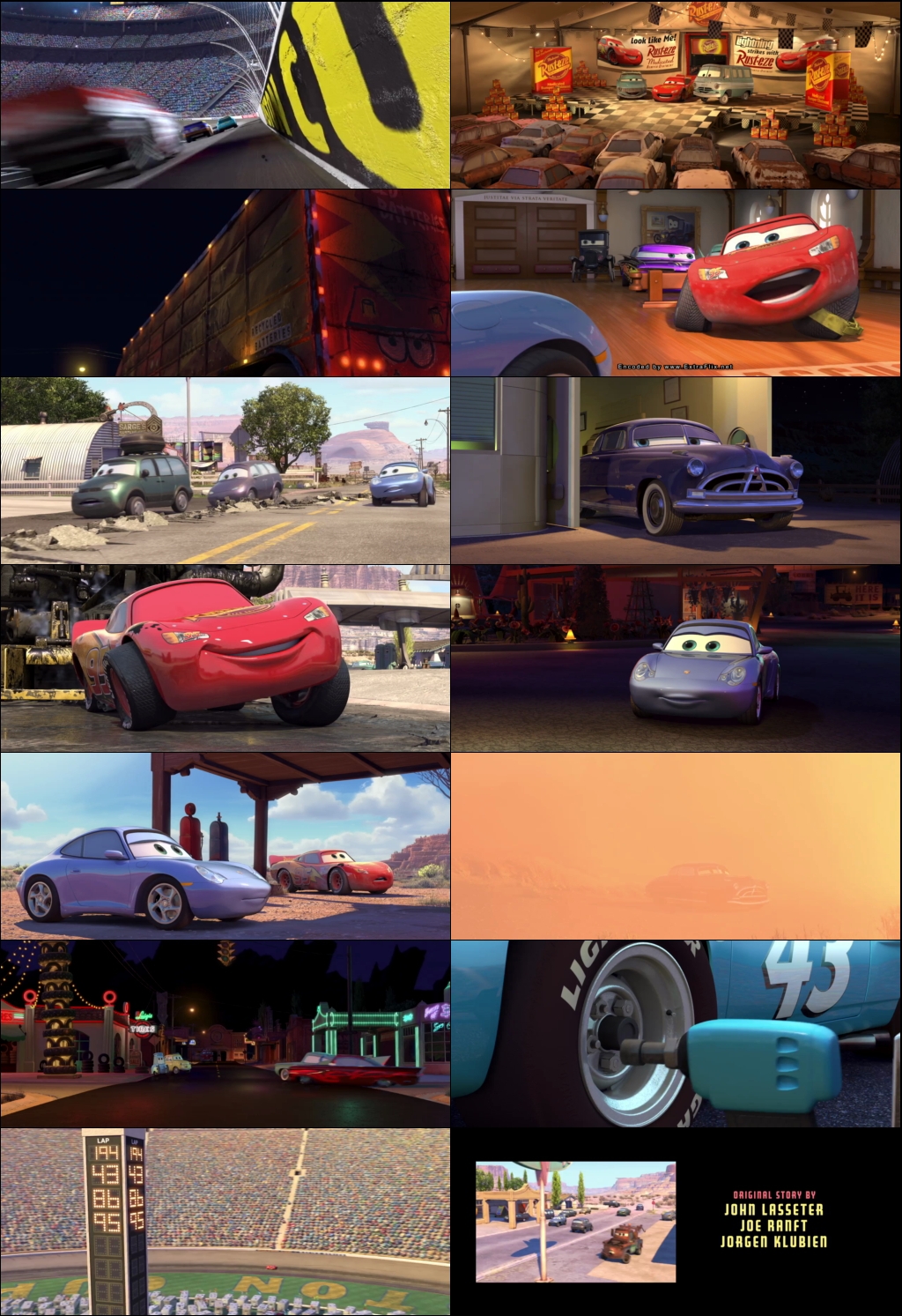 Cars (2006) 1080p | 720p | 480p BluRay [Hindi (हिन्दी) + English] DD5.1 ESub Screenshots