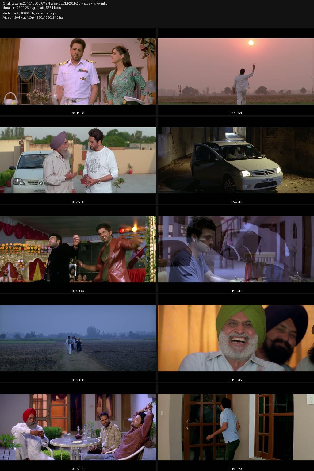 Chak Jawana (2010) Punjabi 1080p 720p 480p Amazon WEB-DL ESub Screenshots
