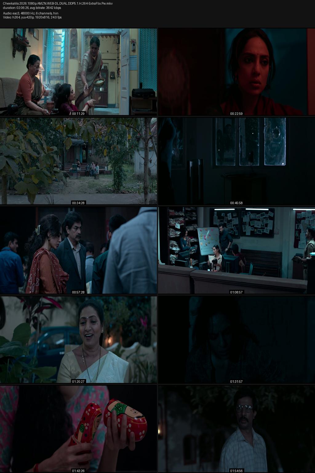 Cheekatilo (2026) [Hindi-Telugu] 4K 2160p 1080p 720p 480p Amazon WEB-DL ESub Screenshots