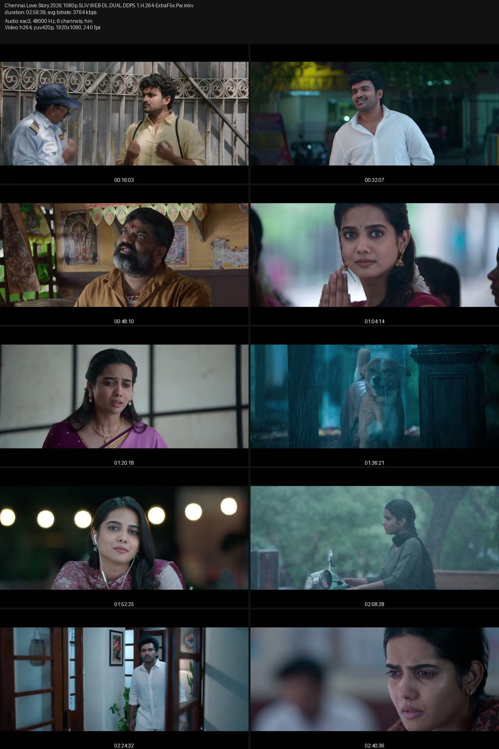 Chennai Love Story (2026) [Hindi-Telugu] 4K 2160p 1080p 720p 360p SonyLIV WEB-DL ESub Screenshots